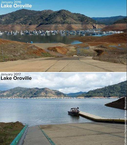 Stunning Before And After Pictures Of The California Drought And